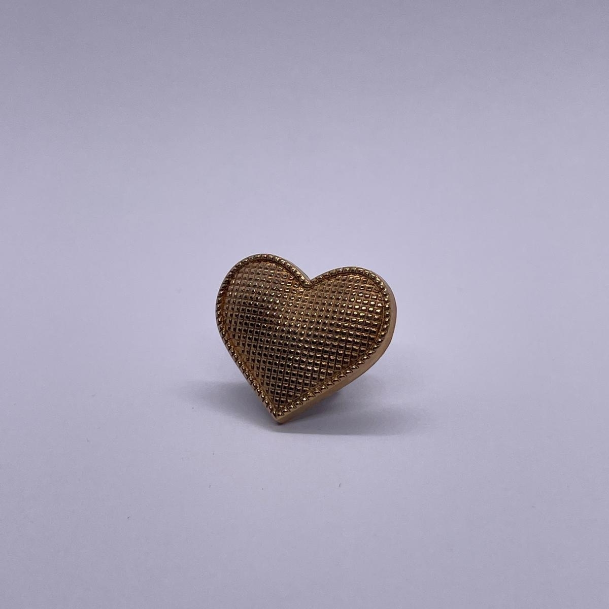 Kalpli 6 Adet Metal Düğme (27mm, Gold) - Görsel 2