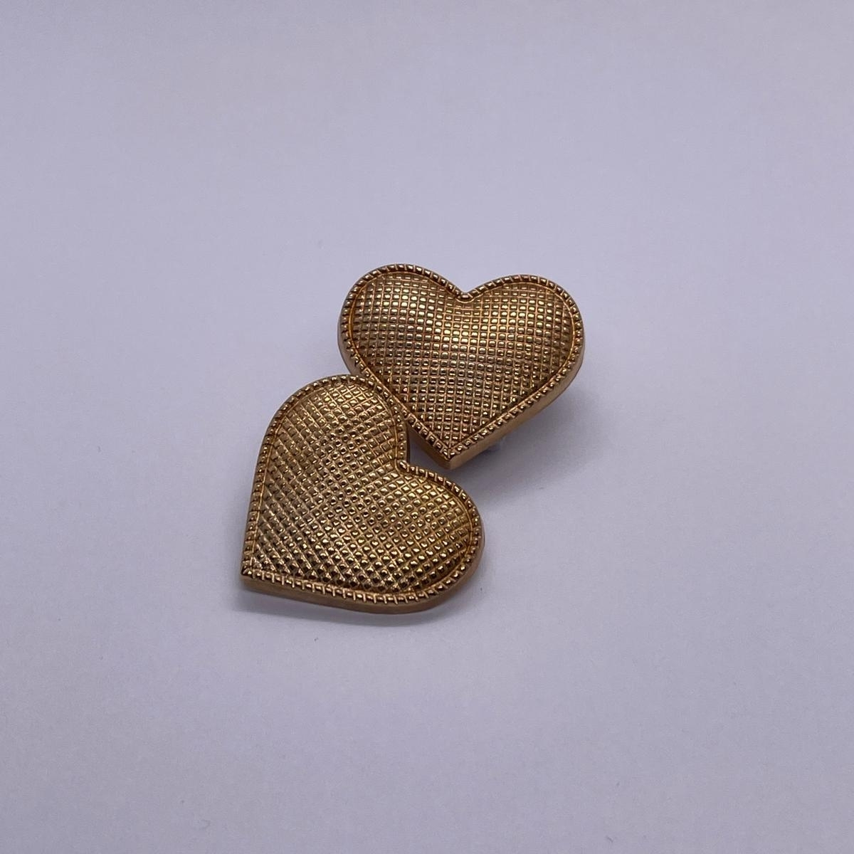 Kalpli 6 Adet Metal Düğme (27mm, Gold) - Görsel 4