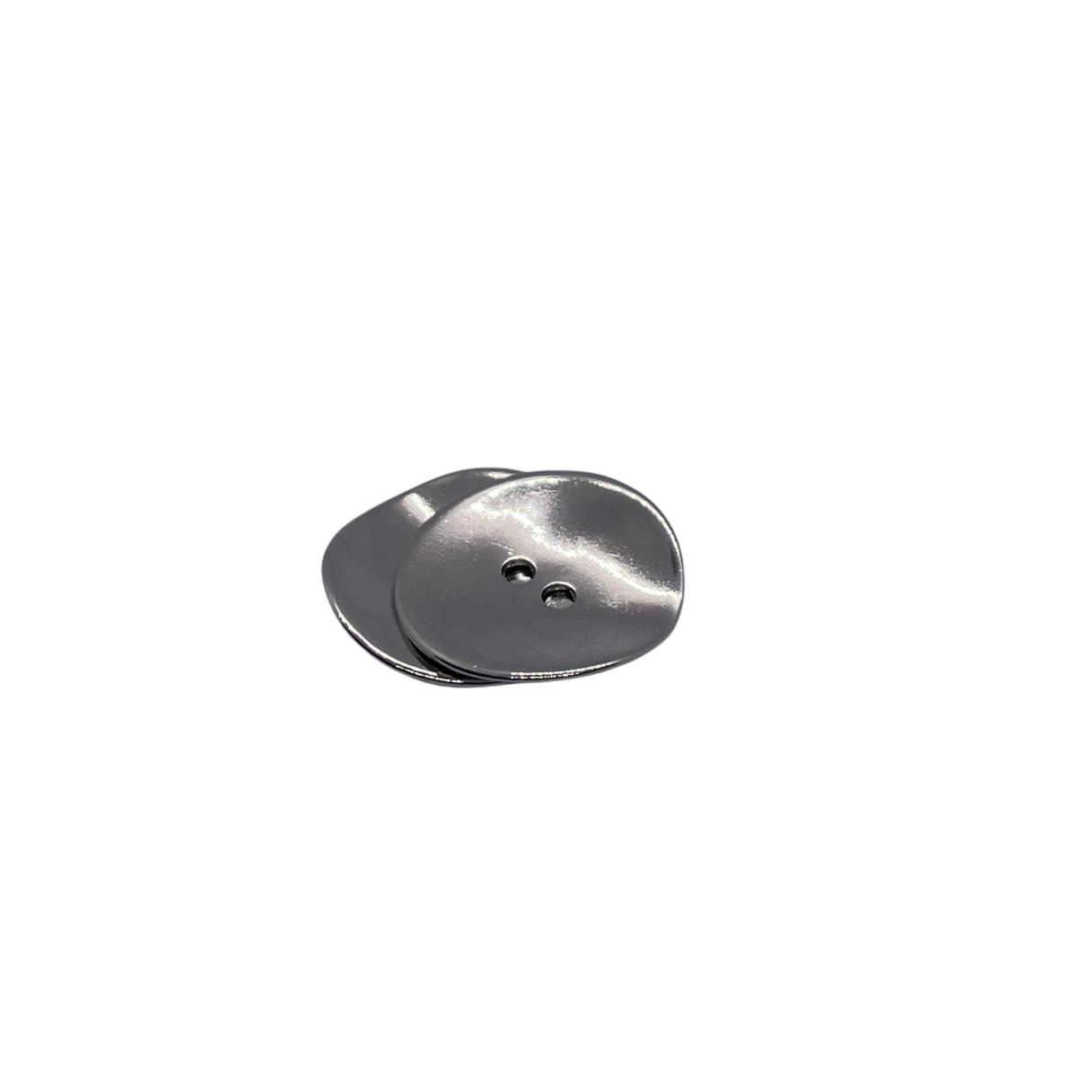 Ceket Tipi 6 Adet Metal Düğme (22-25mm, Gri)