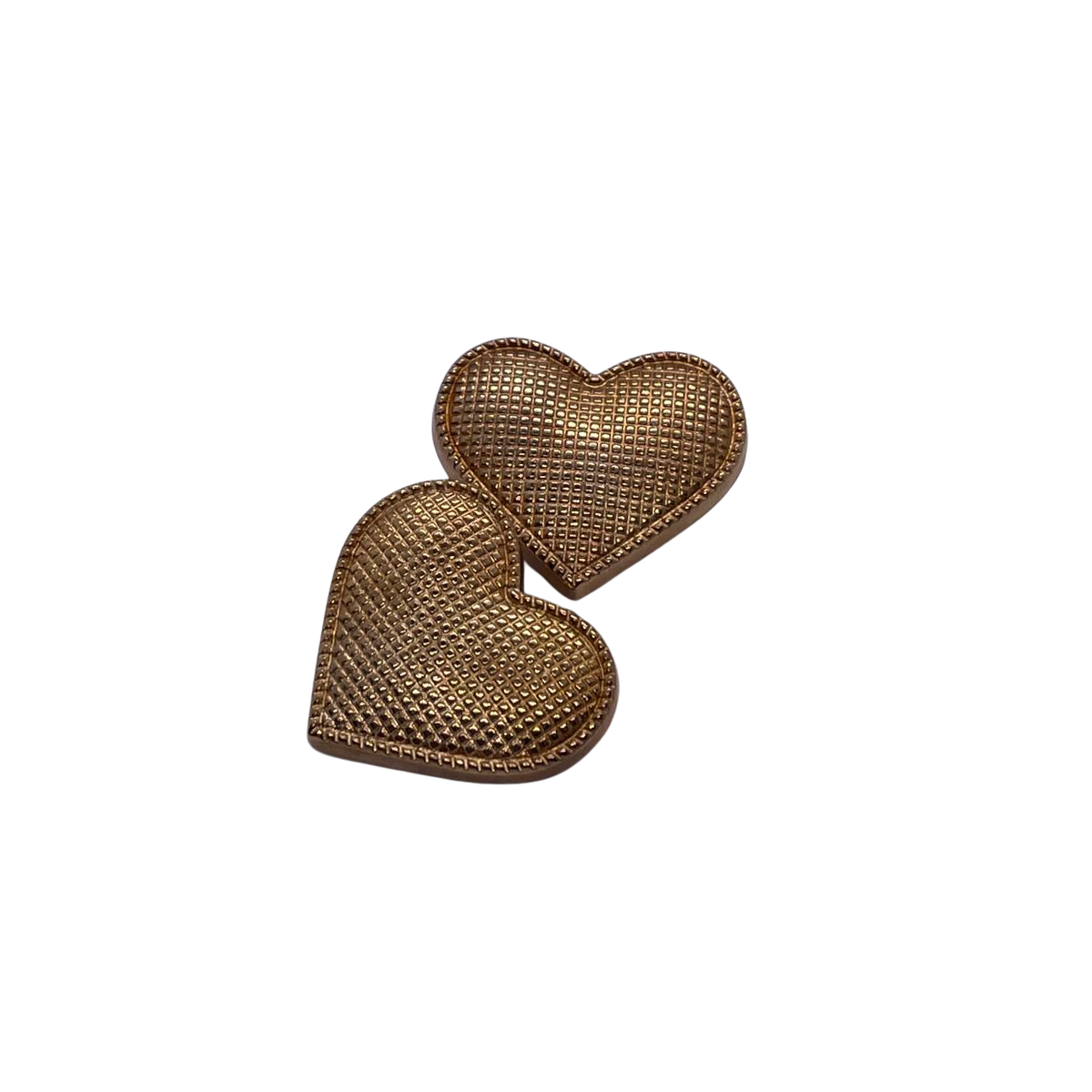 Kalpli 6 Adet Metal Düğme (27mm, Gold)