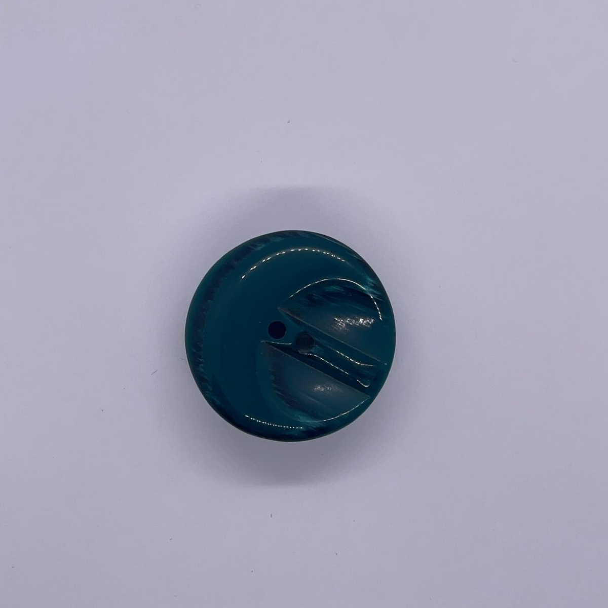 2 Delikli 6 Adet Plastik Düğme (27mm, Yeşil) - Görsel 3